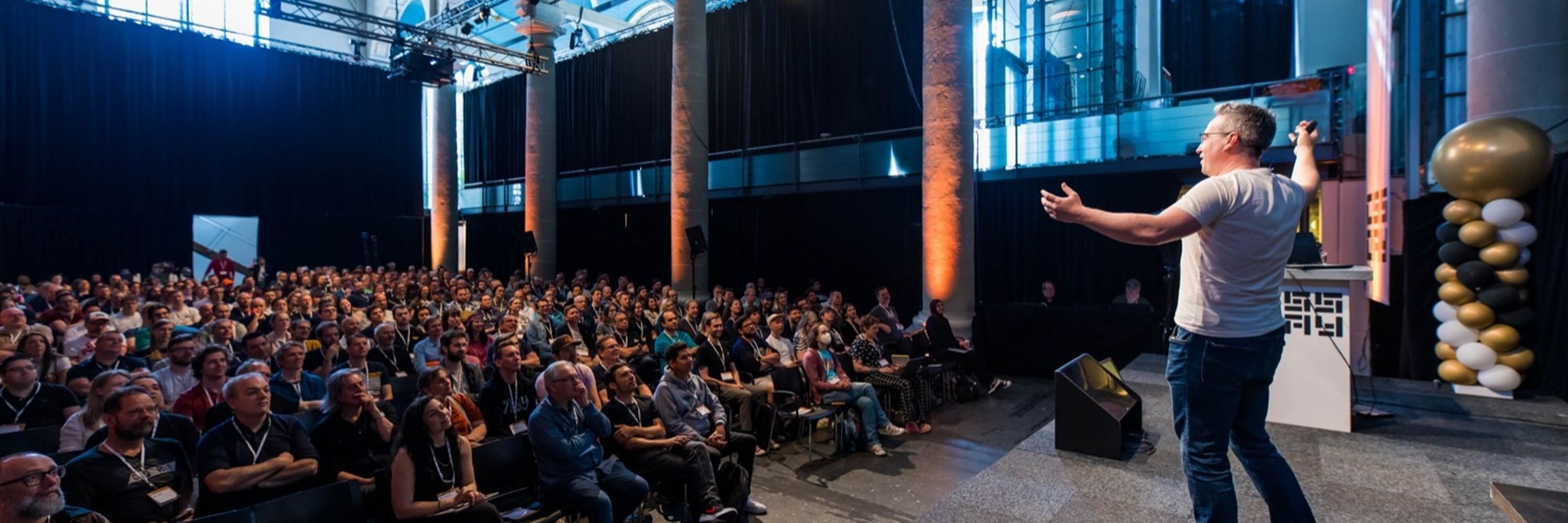 Kevin Powell on the stage at CSS Day