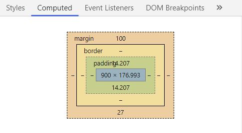 Chrome's box-model